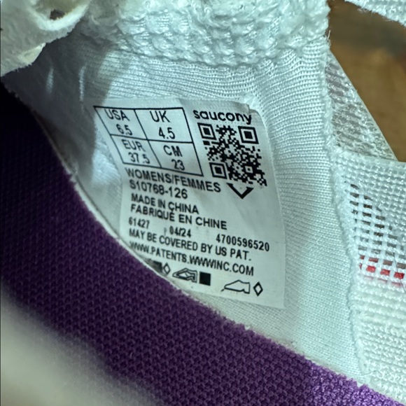 Saucony Endorphin Elite Race Running Shoe Women’s Sz 6.5 - Picture 9 of 10